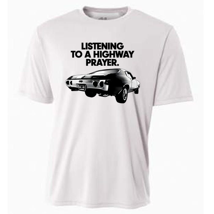 Billy Strings Listening To A Highway Prayers 2024 Cooling Performance Crew T-Shirt