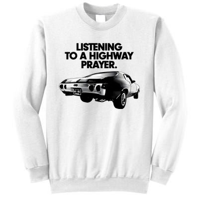 Billy Strings Listening To A Highway Prayers 2024 Sweatshirt