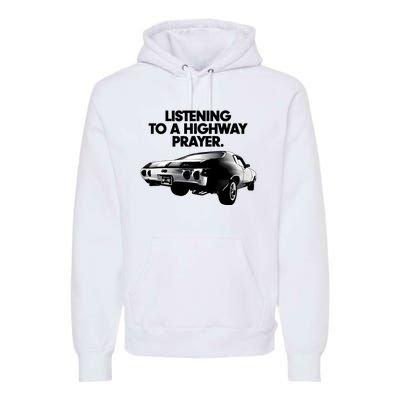 Billy Strings Listening To A Highway Prayers 2024 Premium Hoodie