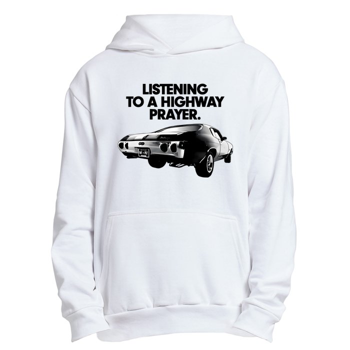 Billy Strings Listening To A Highway Prayers 2024 Urban Pullover Hoodie