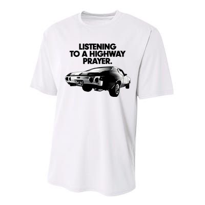 Billy Strings Listening To A Highway Prayers 2024 Performance Sprint T-Shirt