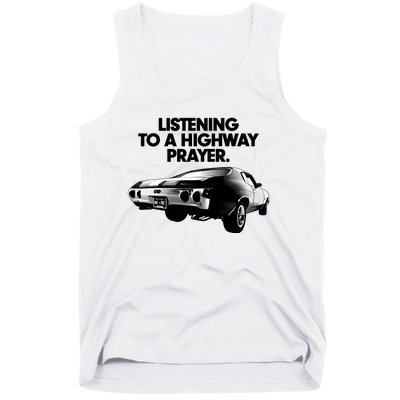 Billy Strings Listening To A Highway Prayers 2024 Tank Top