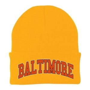 Baltimore Sports Logo Knit Cap Winter Beanie