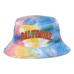 Baltimore Sports Logo Tie Dye Newport Bucket Hat