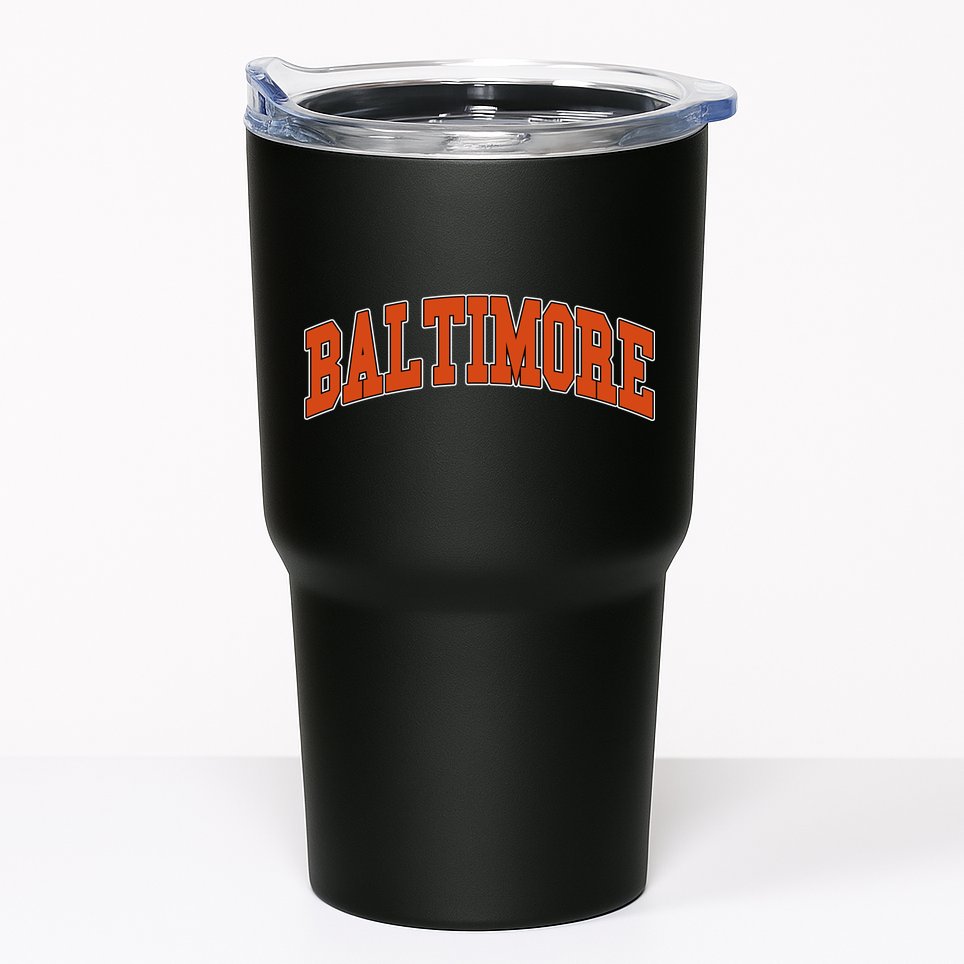Baltimore Sports Logo Tumbler