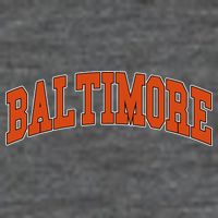 Baltimore Sports Logo Button