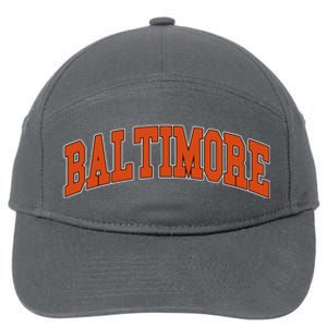 Baltimore Sports Logo 7-Panel Snapback Hat