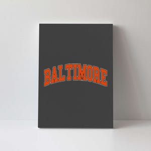 Baltimore Sports Logo Canvas