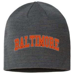 Baltimore Sports Logo Sustainable Beanie