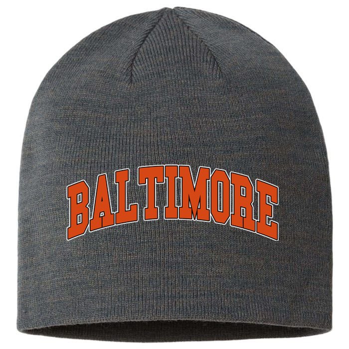 Baltimore Sports Logo Sustainable Beanie