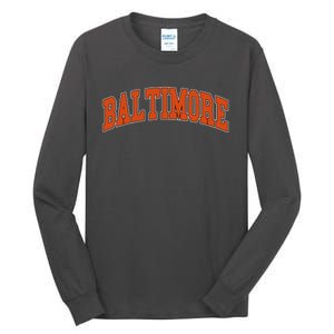 Baltimore Sports Logo Tall Long Sleeve T-Shirt