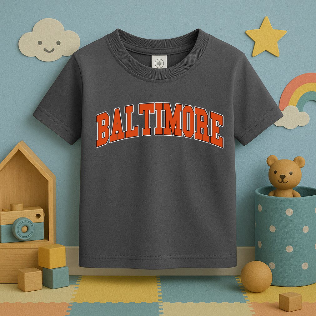 Baltimore Sports Logo Toddler T-Shirt