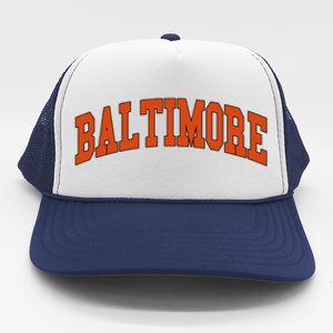 Baltimore Sports Logo Trucker Hat