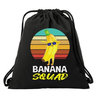 Banana Squad Lovers Gifts Men Women Kids Drawstring Bag