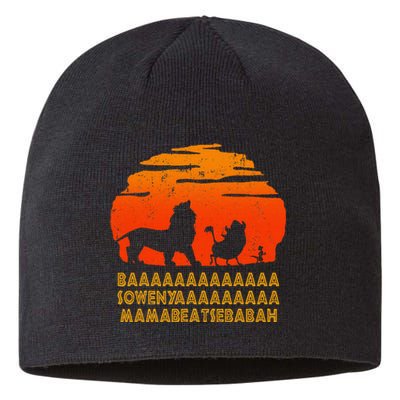 Baaa Sowenyaaa Lion African King Sustainable Beanie