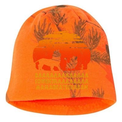 Baaa Sowenyaaa Lion African King Kati - Camo Knit Beanie