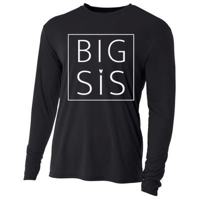 Big Sis Lil Sis Big Sister Little Sister Matching Sibling Cooling Performance Long Sleeve Crew