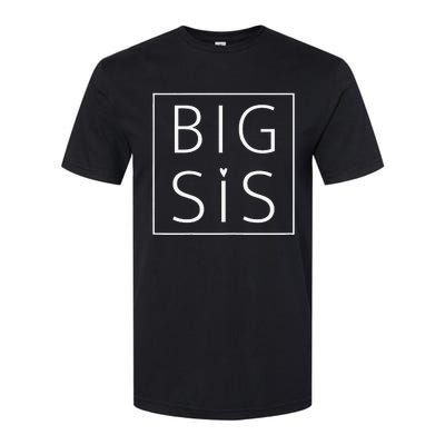 Big Sis Lil Sis Big Sister Little Sister Matching Sibling Softstyle CVC T-Shirt