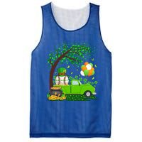 Baseball Sports Lover Shamrock Leaf Baseball St Patricks Day Gift Mesh Reversible Basketball Jersey Tank