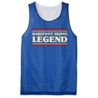 Barefoot Skiing Legend Barefooting Adventure Sports Gift Mesh Reversible Basketball Jersey Tank