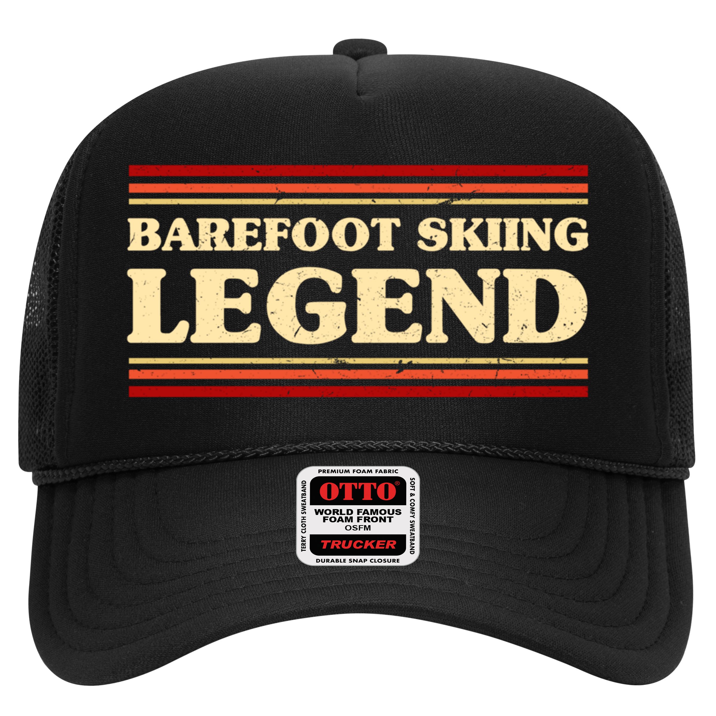 Barefoot Skiing Legend Barefooting Adventure Sports Gift Hat