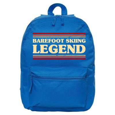 Barefoot Skiing Legend Barefooting Adventure Sports Gift 16 in Basic Backpack
