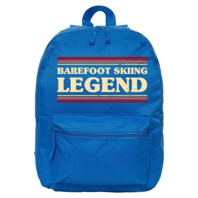 Barefoot Skiing Legend Barefooting Adventure Sports Gift 16 in Basic Backpack