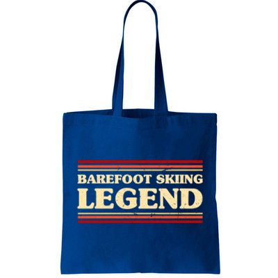 Barefoot Skiing Legend Barefooting Adventure Sports Gift Tote Bag