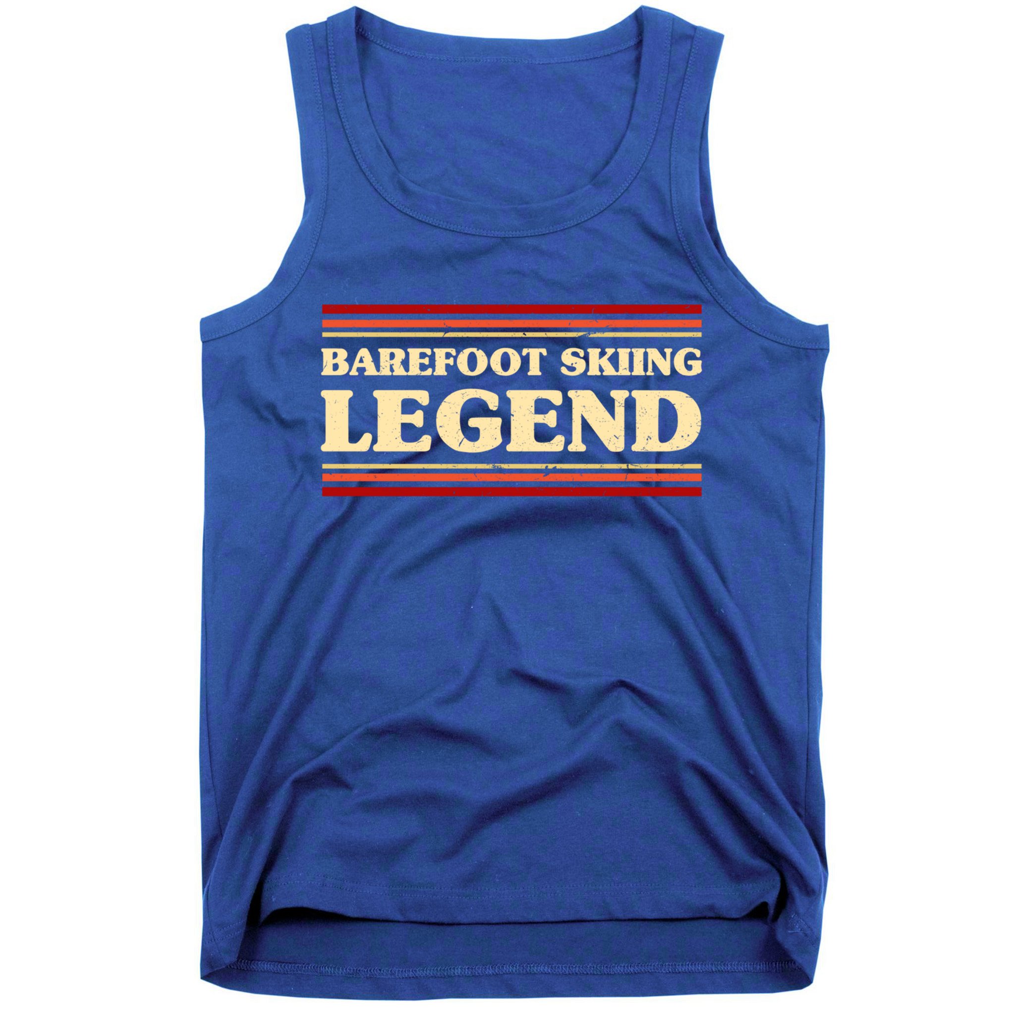 Barefoot Skiing Legend Barefooting Adventure Sports Gift Tank Top