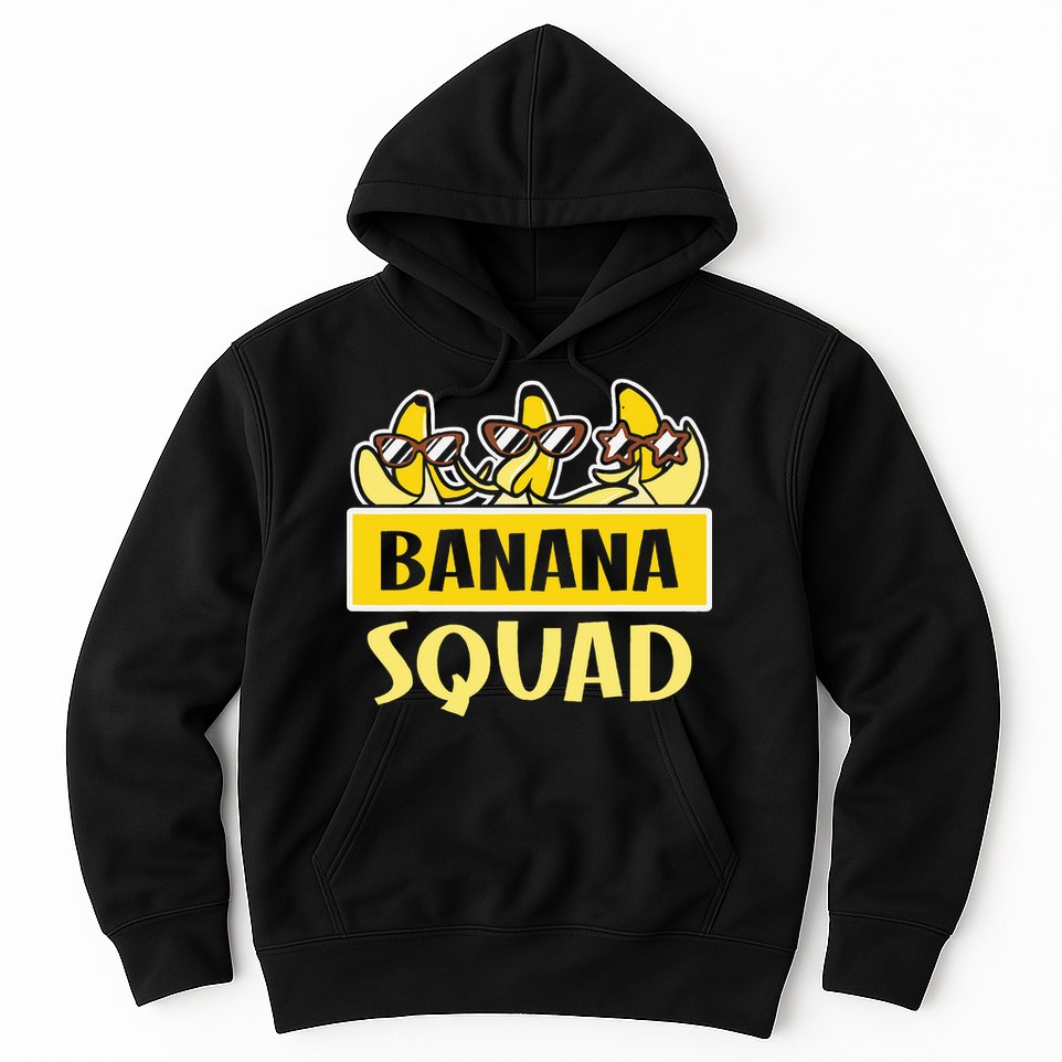 Banana Squad LetS Go Bananas Hoodie
