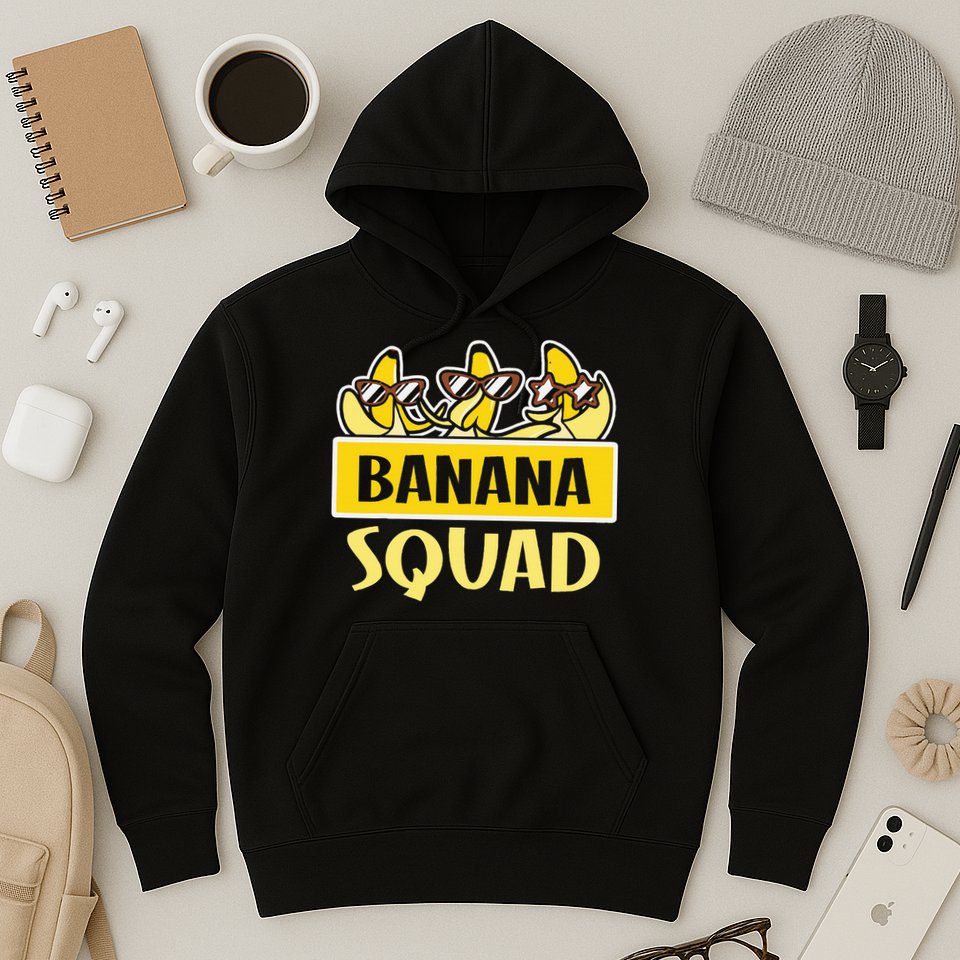 Banana Squad LetS Go Bananas Hoodie