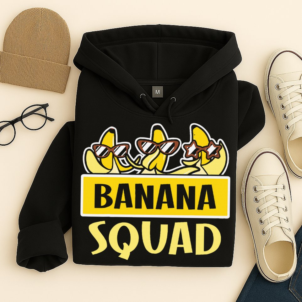 Banana Squad LetS Go Bananas Hoodie