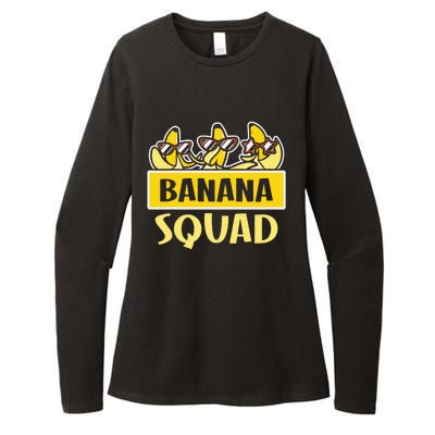 Banana Squad LetS Go Bananas Womens CVC Long Sleeve Shirt