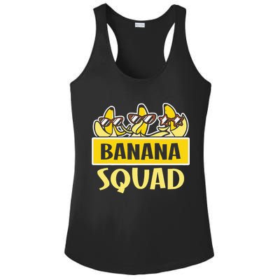 Banana Squad LetS Go Bananas Ladies PosiCharge Competitor Racerback Tank