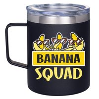 Banana Squad LetS Go Bananas 12oz Stainless Steel Coffee Mug