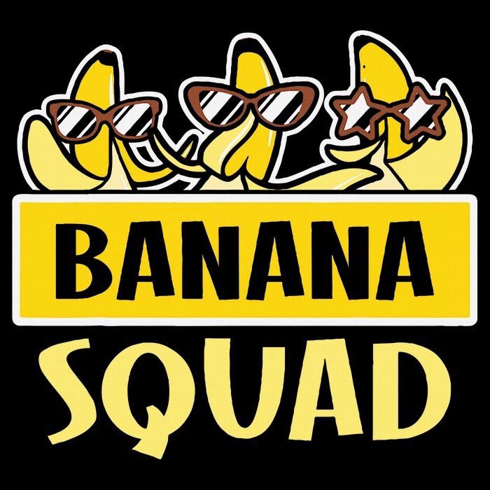 Banana Squad LetS Go Bananas Cooling Performance Long Sleeve Crew