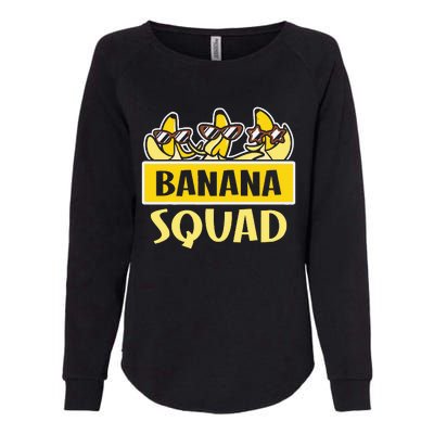 Banana Squad LetS Go Bananas Womens California Wash Sweatshirt