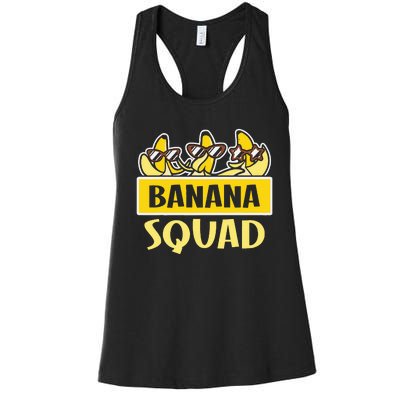 Banana Squad LetS Go Bananas Women's Racerback Tank