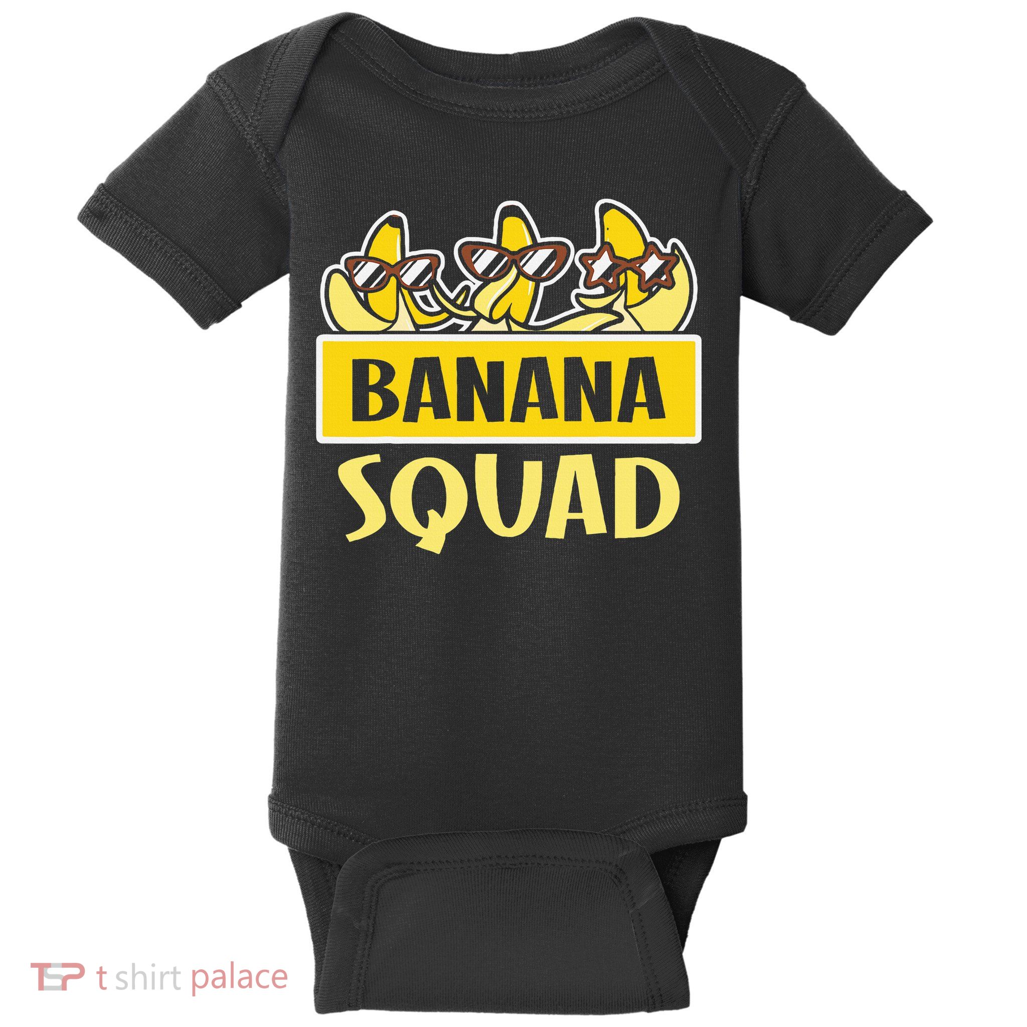 Banana Squad LetS Go Bananas Baby Bodysuit