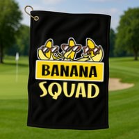 Banana Squad LetS Go Bananas Golf Towel