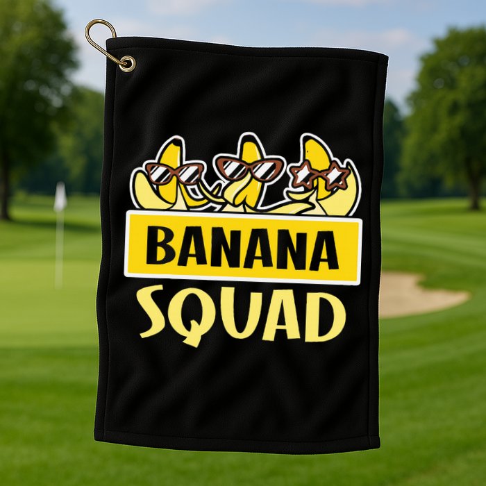 Banana Squad LetS Go Bananas Golf Towel