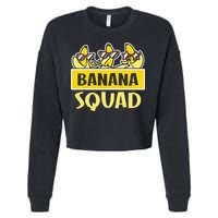 Banana Squad LetS Go Bananas Cropped Pullover Crew