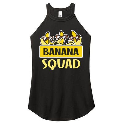 Banana Squad LetS Go Bananas Women's Perfect Tri Rocker Tank