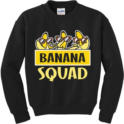 Banana Squad LetS Go Bananas Kids Sweatshirt