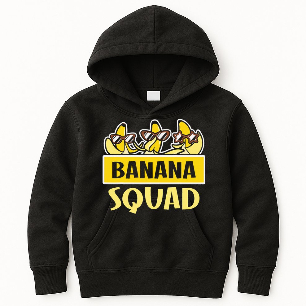 Banana Squad LetS Go Bananas Kids Hoodie