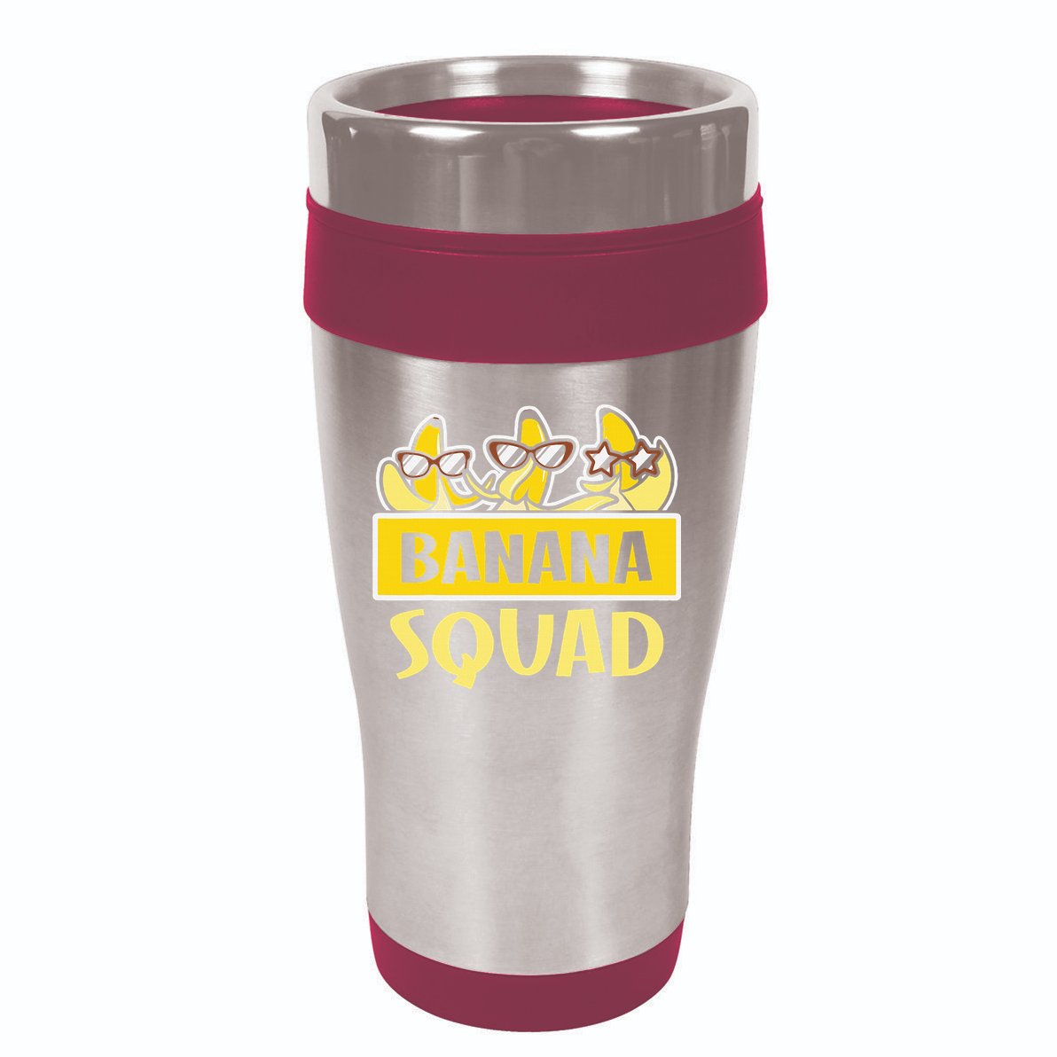Banana Squad LetS Go Bananas 16oz Travel Tumbler