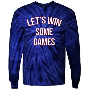 Bobby Skinner Lets Win Some Games Tie-Dye Long Sleeve Shirt