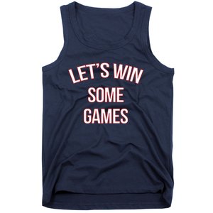 Bobby Skinner Lets Win Some Games Tank Top