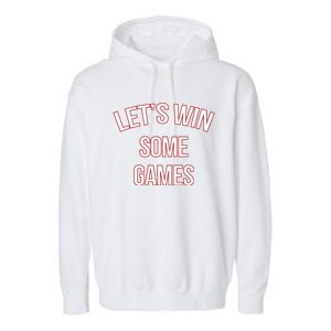 Bobby Skinner Lets Win Some Games Garment-Dyed Fleece Hoodie