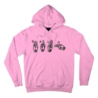 Bruh Sign Language Hoodie